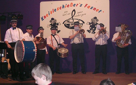Das Showorchester des Musikvereins und der Zirkus Renz